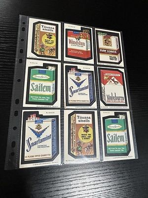 1979 Topps Wacky Packages Cards Lot of 9. Lot of (9) 1979 Topps Wacky Packages cards including 