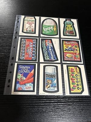 1979 Topps Wacky Packages Cards Lot of 9. Lot of (9) 1979 Topps Wacky Packages cards including 