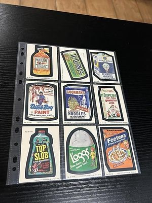 1979 Topps Wacky Packages Cards Lot of 9. Lot of (9) 1979 Topps Wacky Packages cards including 