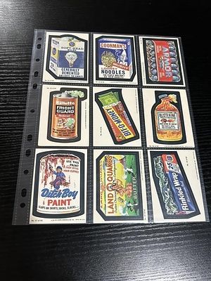 1979 Topps Wacky Packages Cards Lot of 9. Lot of (9) 1979 Topps Wacky Packages cards including 