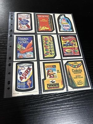 1979 Topps Wacky Packages Cards Lot of 9. Lot of (9) 1979 Topps Wacky Packages cards including 