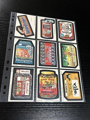 1979 Topps Wacky Packages Cards Lot of 9. Lot of (9) 1979 Topps Wacky Packages cards including 