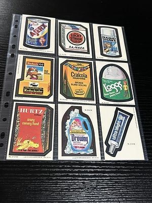 1979 Topps Wacky Packages Cards Lot of 9. Lot of (9) 1979 Topps Wacky Packages cards including 
