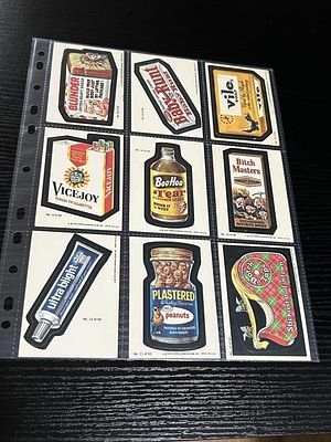 1979 Topps Wacky Packages Cards Lot of 9. Lot of (9) 1979 Topps Wacky Packages cards including 