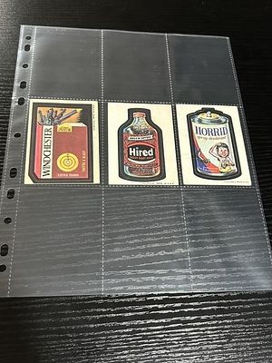 1973 Topps Wacky Packages Cards Lot of 3. Lot of (3) 1973 Topps Wacky Packages cards including 