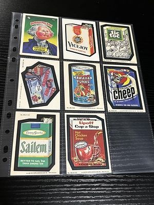 Vintage Parody Trading Cards Lot of 9. Lot of (9) vintage parody trading cards including Wacky 
