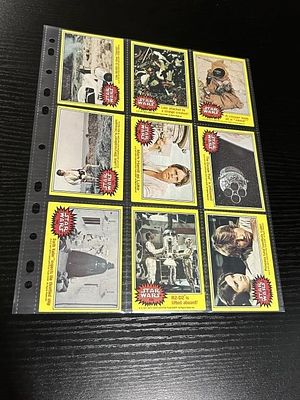 1977 Topps Star Wars Trading Cards Lot of 9. Lot of (9) 1977 Topps Star Wars cards including 
