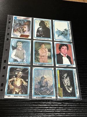 1980 Topps Star Wars The Empire Strikes Back. Trading Cards Lot of 9; Lot of (9) 1980 Topps Star 