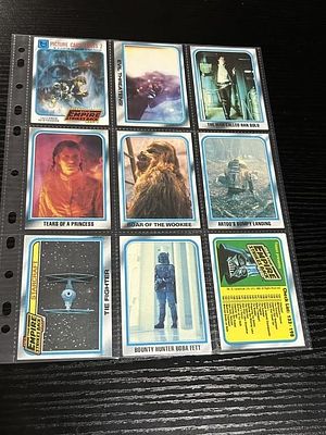 1980 Topps Star Wars The Empire Strikes Back. Trading Cards Lot of 18; Lot of (18) 1980 Topps 