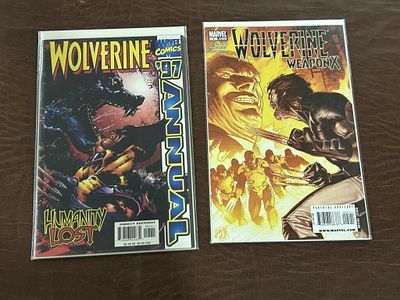 Wolverine Comic Lot (2 issues). includes Wolverine #97 and Wolverine: Weapon X.Please review 