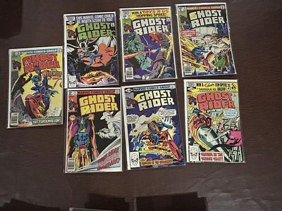 Ghost Rider Comic Lot (7 issues)
Please review. photos for condition.