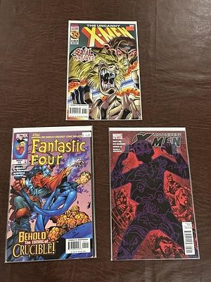 Marvel Comic Lot. Uncanny X-Men #326, Fantastic Four #5, Astonishing X-Men #39