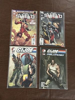 DC Comics The Shield & G.I. Joe Lot