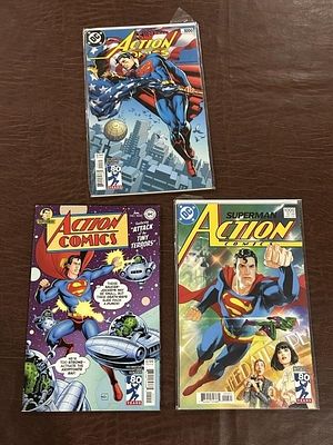 Supertman Action Comics #1000 Variant Lot