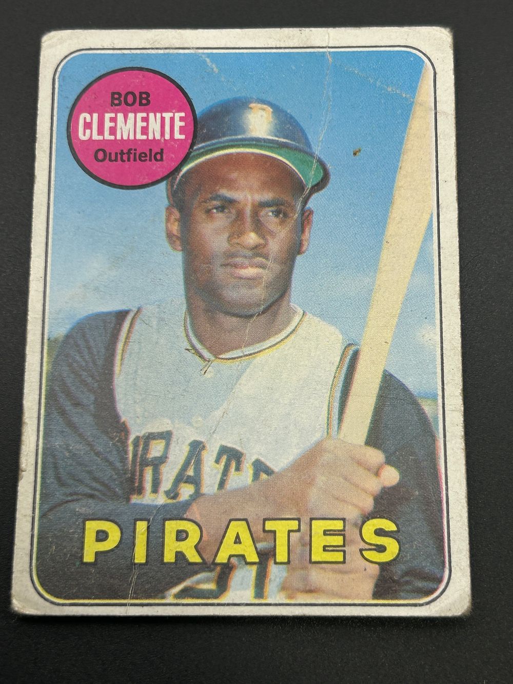 Lot 235: 1969 Topps Baseball #50 Bob Clemente Pittsburgh Pirates