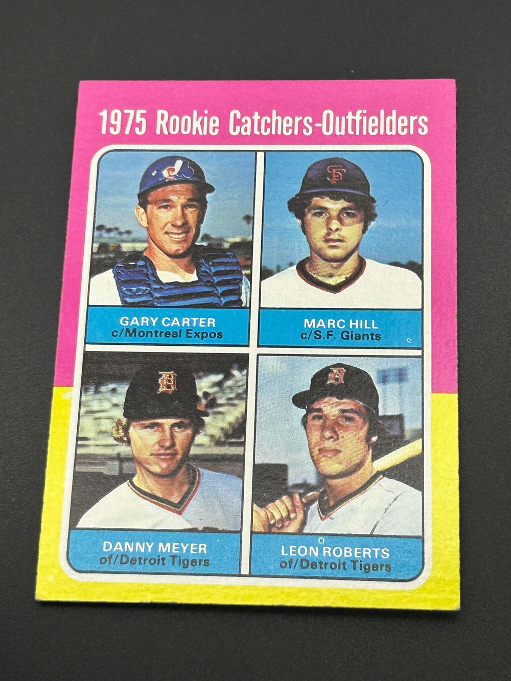 Lot 249: 1975 Topps Baseball Card Number 620 Gary Carter Rookie Catchers-Outfielders