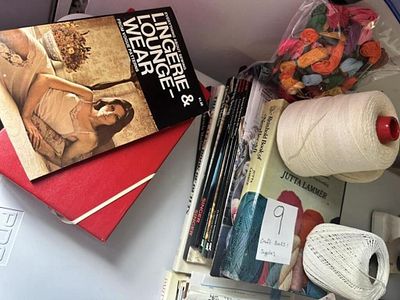 Misc Craft Books and Embroidery Thread