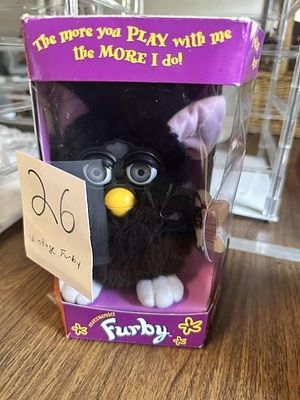 Vintage Witches Cat Furby Gen 1. In Box
