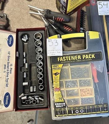 Multibit Screwdrivers, Fastener Kit and Misc. Sockets
