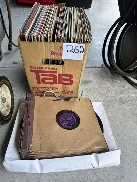 Lot 262: Unsearched Vinyl Record Lot