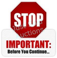 PLEASE READ-Important Auction Policies Welcome to Just Sold Auctions! Please review the following important policies, as they govern all asp