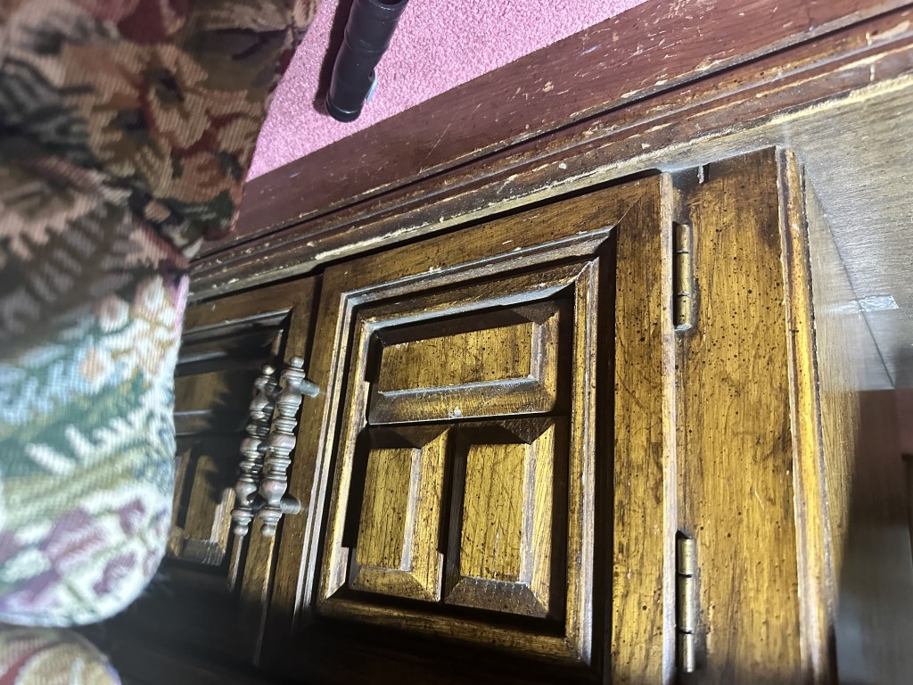 3-Piece Living Room Table Set matching coffee table and 2 end tables with cabinet storage. Includes octagonal end table, square end table, a