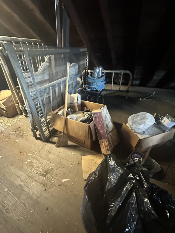 Pickers Rights of Attic No wood Furniture