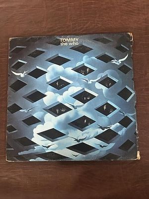 The Who “Tommy” Double LP Record Album. Vintage two-record album by The Who in the original 