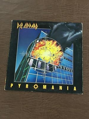 Def Leppard “Pyromania” LP Record Album. Vintage Def Leppard album in the original cover. Record 