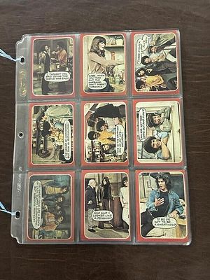 Welcome Back, Kotter Trading Card Collection. Assorted vintage Welcome Back, Kotter television 