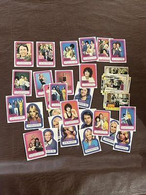 1978 Three’s Company Trading Card Set. Vintage Three’s Company television trading cards 