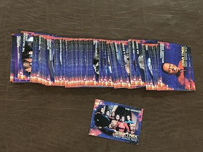 1993 SkyBox Star Trek Deep Space Nine Trading. Cards; Assorted cards from the 100-card Star 