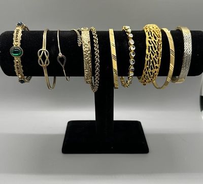 Vintage & Fashion Gold-Tone Bracelets