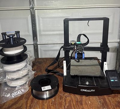 Creality Ender-3 V3 KE 3D Printer & Filament. Bundle No Shipping. Local Pickup Only