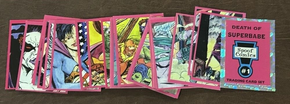 Lot 318: 1993 Spoof Comics Death of Superbabe Complete