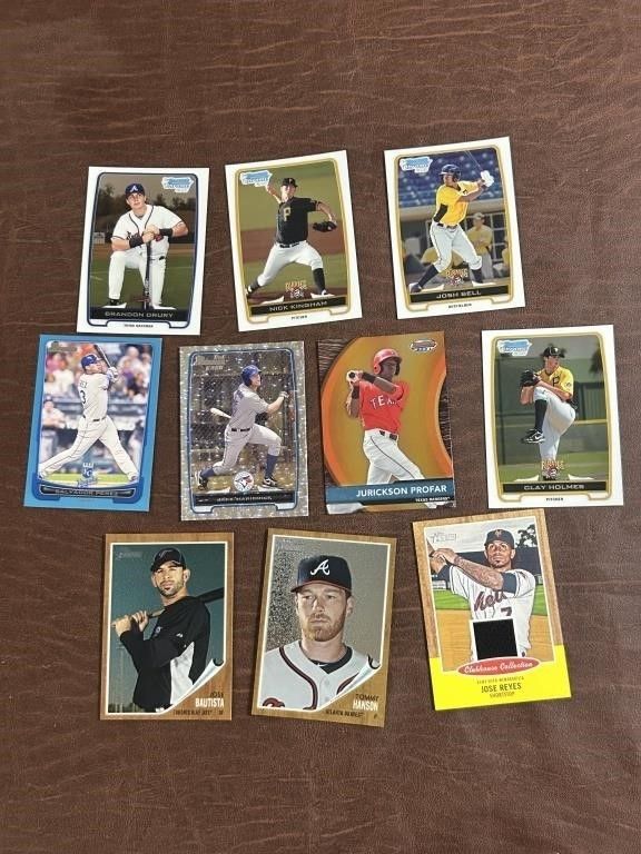 Lot 347: Early 2010's Baseball Inserts & Relic Lot