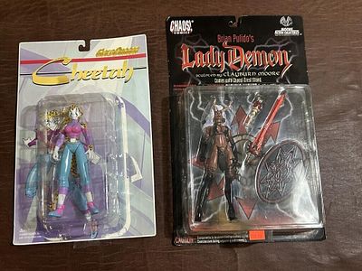 Vintage Comic Action Figures Lot (2). Pair of vintage comic book action figures. Includes Moore 