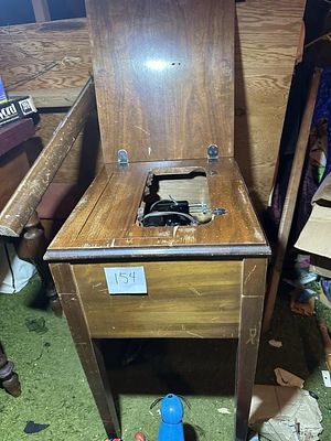 Wooden Sewing Machine Cabinet Stand