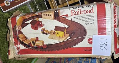 Mattel Preschool Motor Putt-Putt Railroad Playset. Item present in box. Not checked for 