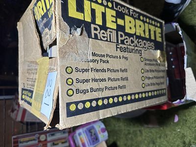 Lite Brite, no pegs