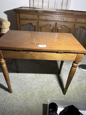 Wooden Organ Bench w Storage. No Shipping
