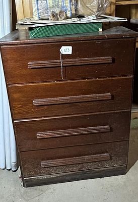 4 Drawer Chest 35.5 in tall. No Shipping