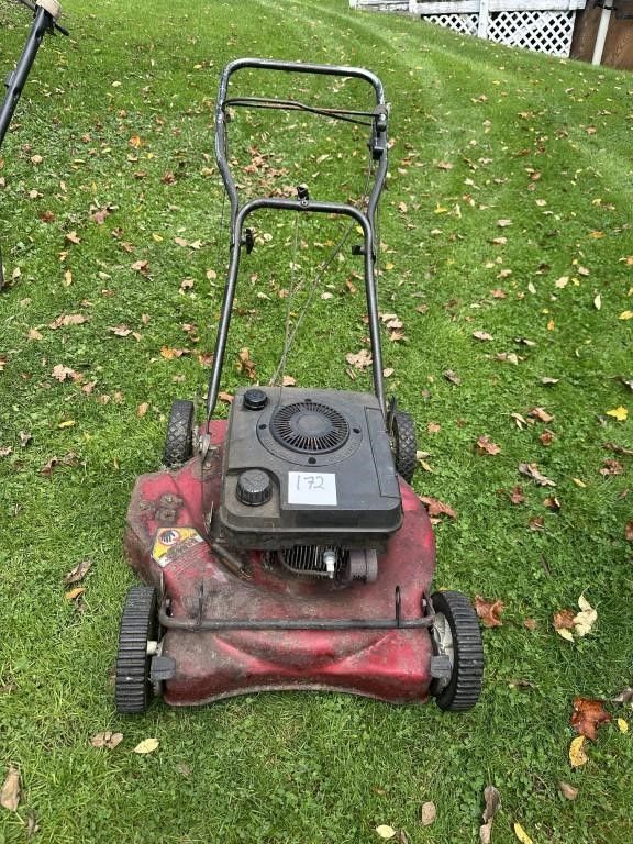 Lot 172: Tecumseh Premier Walk-Behind Lawn Mower
