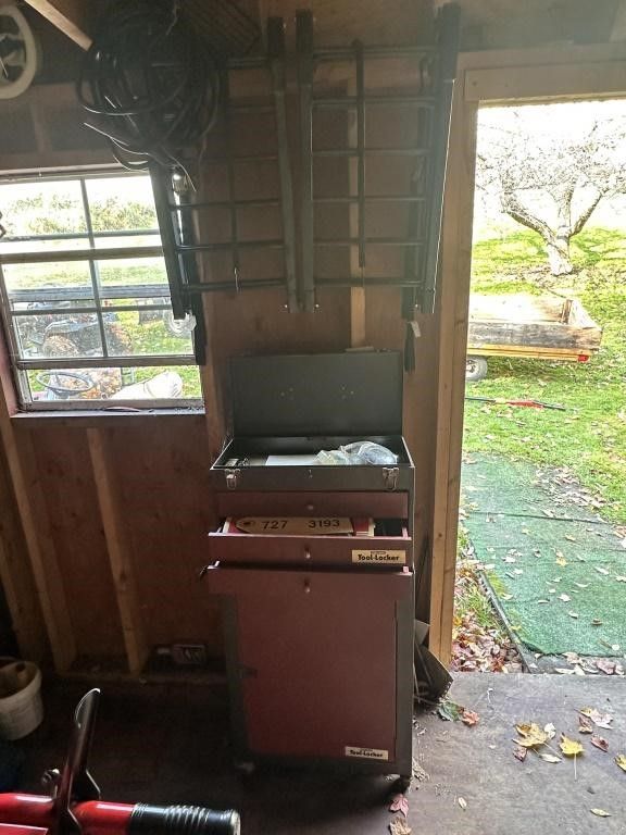 Lot 195: Tool Box w Contents