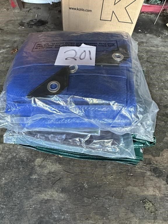 Lot 201: Tarps