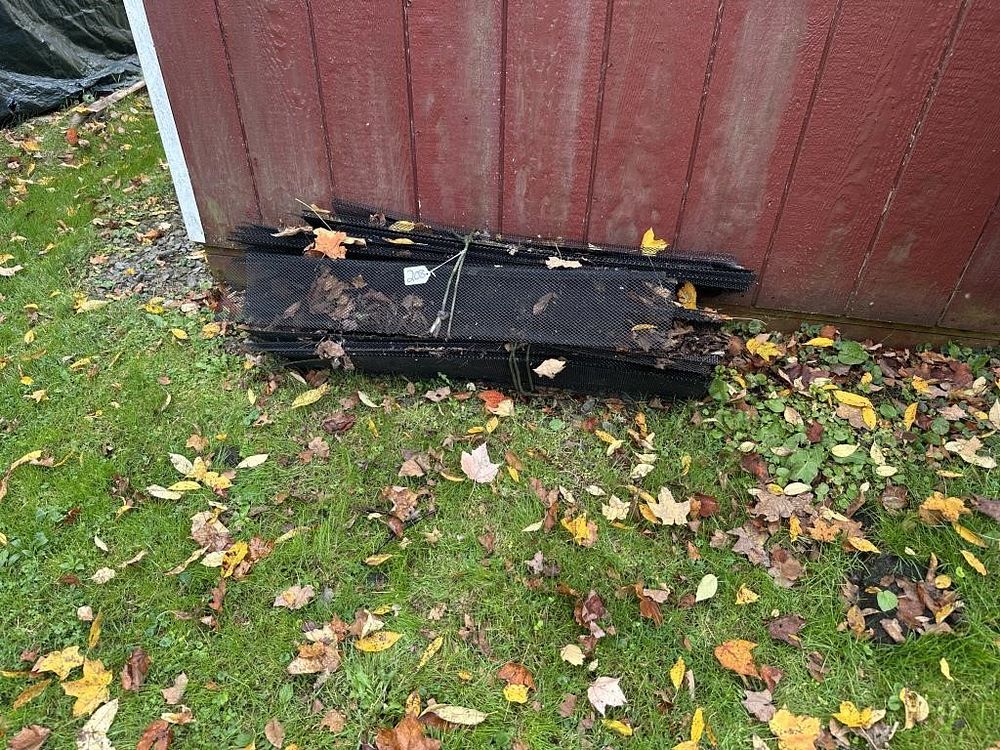 Lot 208: Large Stack of Gutter Guards