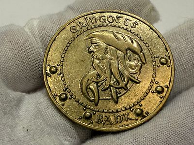 מטבע פנטזיה דקורטיבי בהשראת עולם Harry Potter, המדמה מטבע מהבנק הקסום Gringotts. 
בצדו האחד 