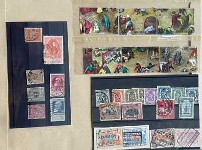 Lot of classic and scarce Belgian stamps, including early Belgium issues from the 19th and 20th 