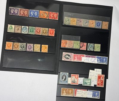 An excellent and historically significant collection of vintage stamps from Great Britain and 