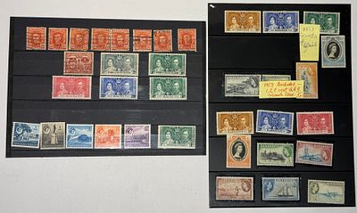 A highly appealing collection of stamps from multiple British Commonwealth territories, with a 